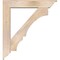 Ekena Millwork Balboa Traditional Smooth Bracket w/ Offset Brace, Douglas Fir, 7 1/2"W x 40"D x 44"H BKT0806X40X44BOA01SDF - alternate 2